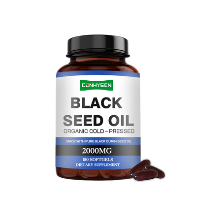 Black Seed Oil Softgels 500mg with Omega-3 6 9 for Wellness