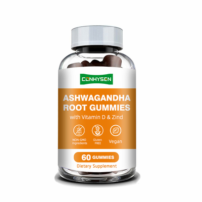 Wholesale Price Ashwagandha Gummies Stress Management Cortisol Regulation