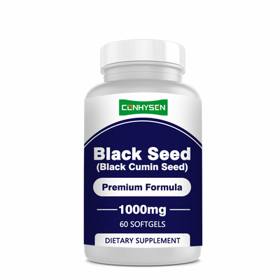 Black Seed Oil Softgels 1000mg with Omega-3 6 9 for Brain Health