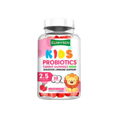Factory Customization Probiotic Gummies Maintain Gut Microbial Health