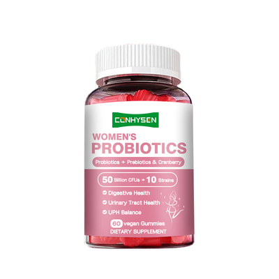 Factory Wholesales Women's Probiotics Gummies Boost Digestive Health