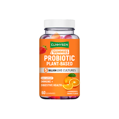 Factory Customization Probiotic Gummies Regulate Gut Microbial Balanc