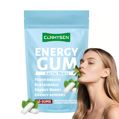 Factory Customization Energy Gum Fresh Breath Energy Boost Tablets