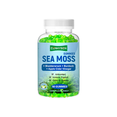 Organic Bladderwrack Sea Moss Gummies Factory Wholesales Strengthen Antioxidant