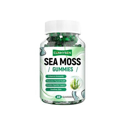 Manufacturer Custom Sea Moss Pectin Gummies Provide Digestive Support