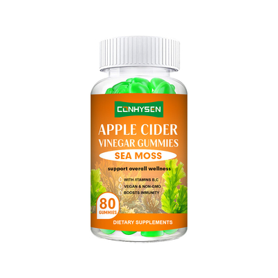 Apple Cider Vinegsr Sea Moss Gummies Boost Antioxidant Property Custom Branded