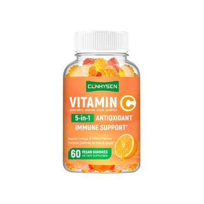 Wholesale Price Vitamin C Gummies 5-In-1 Promote Heart Health Supplier