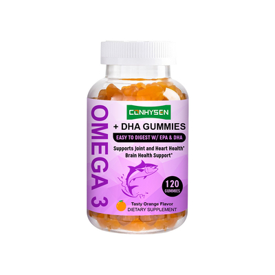 Custom Omega 3 Gummies Enhance Skin Health and Elasticity Wholesale Price