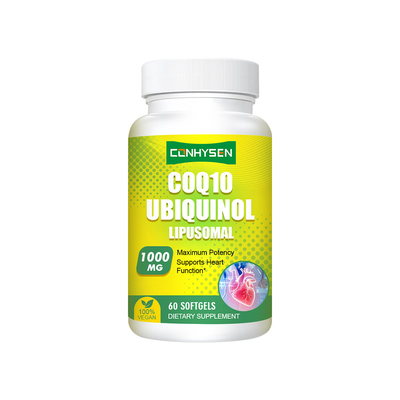 Wholesale Custom COQ10 Ubiquinol Softgels Boost Immune Brain Health
