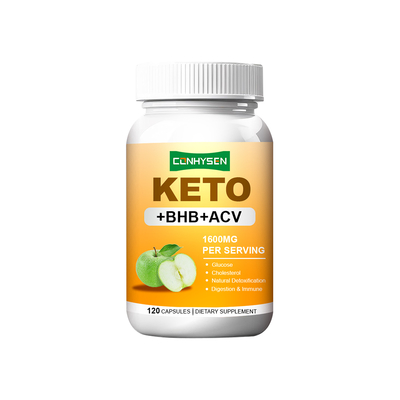 Keto Capsules with BHB ACV 1600mg Factory Direct Digestion Immune Support