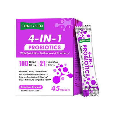 Boost Immunity Digestion Adults 4-In-1 Probiotics Powder Factory Wholesales