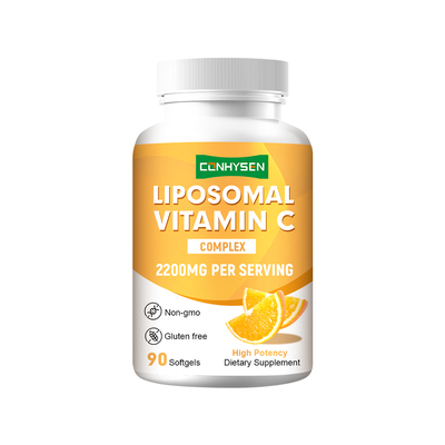 Liposomal Vitamin C Softgels Supplier Custom Strengthen Immunity Antioxidant