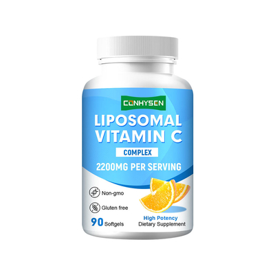 Liposomal Vitamin C Complex Softgels Support Skin Health Manufacturer Custom