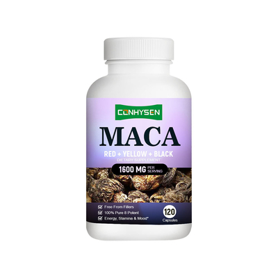 Premium Custom Support Hormones Balance Organic Maca Capsules Supplier