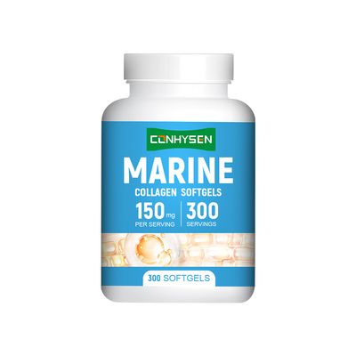 Wholesale Custom 150mg Marine Collagen Softgels Promote Digestion System