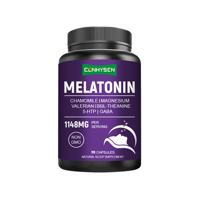 Factory Wholesales Melatonin Capsules Promote Mood Harmony for Adults