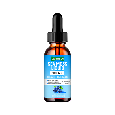 Support Skin Hair Care Manufacturer Factory 3000mg Sea Moss Liquid Drops