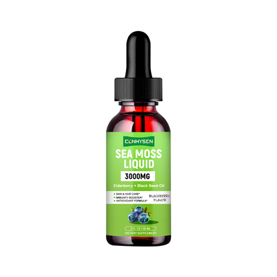 Sea Moss Liquid Drops 7-In-1 Immune Antioxidant Support Manufacturer Supplier