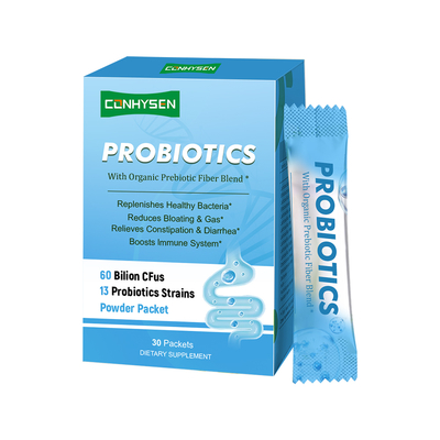 Custom Label Probiotics Powder 60 Billion CFU Maintain Gut Flora Balance