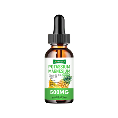 Potassium Magnesium Liquid Drops Manufacturer Factory Nervous System Support