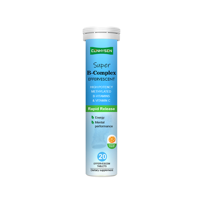 B-Complex Effervescent Tablets Reduce Fatigue Boost Immune Factory Supply