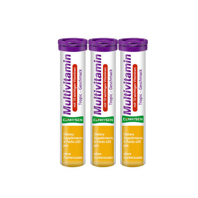 Factory Wholesales Multivitamin Effervescent Tablets Supports normal energy metabolism