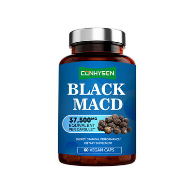 Manufacturer Custom Black Maca  Maximum Strength Stamina Vitality Support