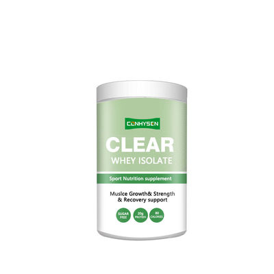 Manufacturer Custom Clear Whey Isolate Muscle Growth Strength Support