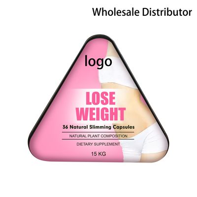 Slimming Capsule Iron Box Blocks Fat Absorption Burns Calories Factory Direct Sales