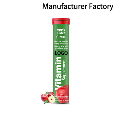 Factory Wholesales Apple Cider Vinegar Effervescent Tablet Natural Slimming Vitamin